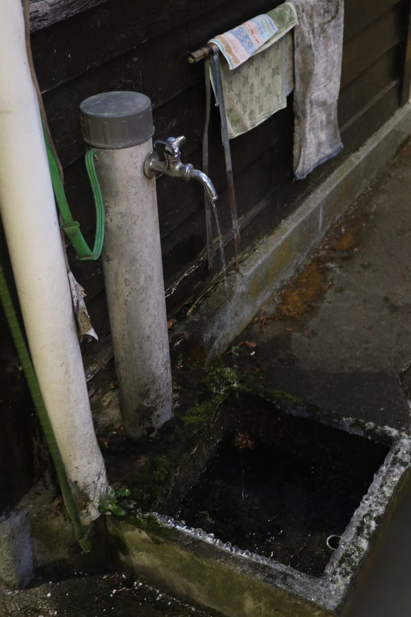 極楽橋駅周辺の積雪状況 - 2