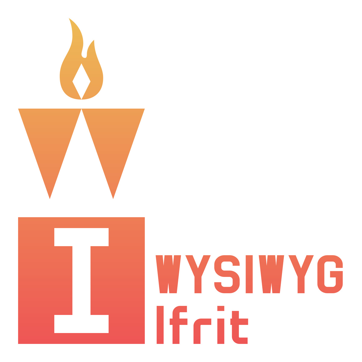 WYSIWYG Ifrit ロゴ