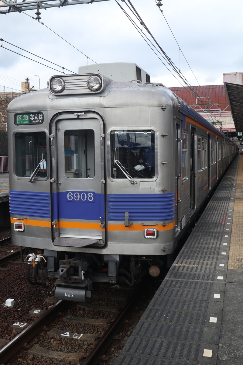 南海電鉄 6000系 6027F (C#6908)